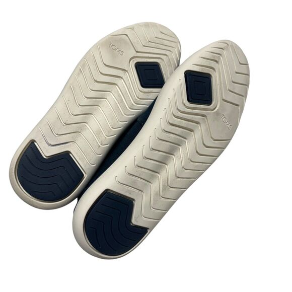 Toms Alpargata Mallow Navy Blue Slip-On Comfort Cushioned Sneaker Women's Sz 8.5 - Picture 8 of 11